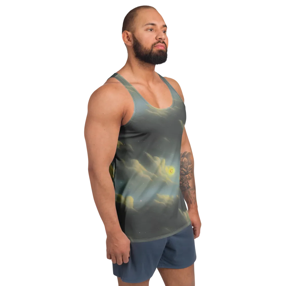 Dreamy Ascent on Men's Tank Top — Right Front