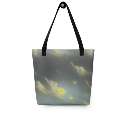 Dreamy Ascent on a Tote Bag