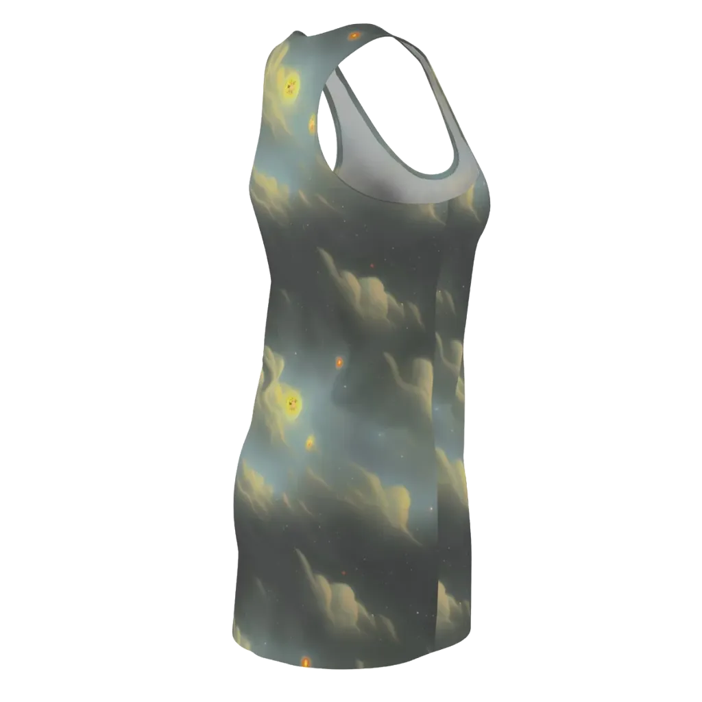 Dreamy Ascent on Racerback Dress — Back Side