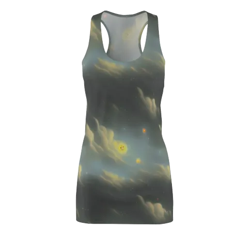 Dreamy Ascent on a Racerback Dress