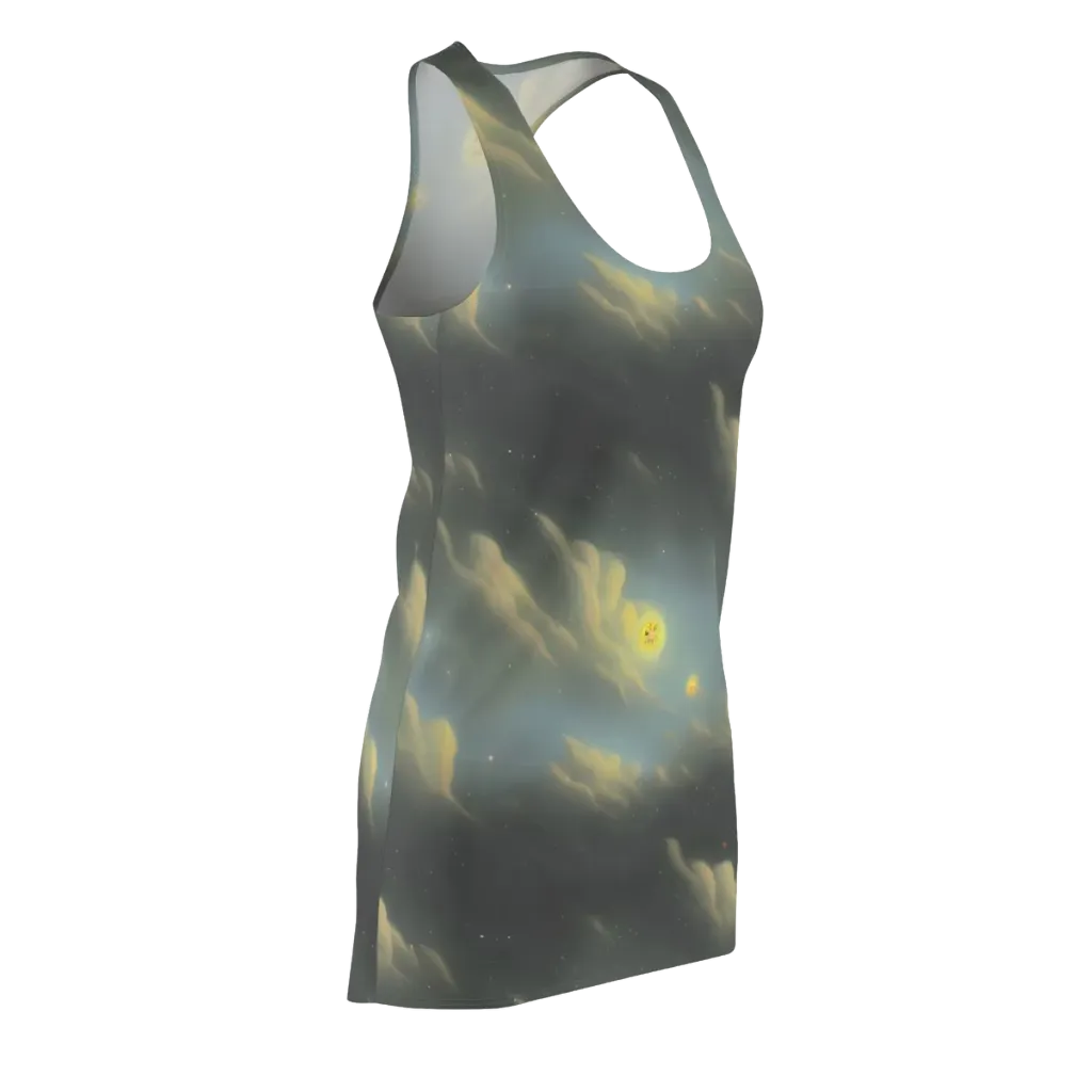 Dreamy Ascent on Racerback Dress — Front Side