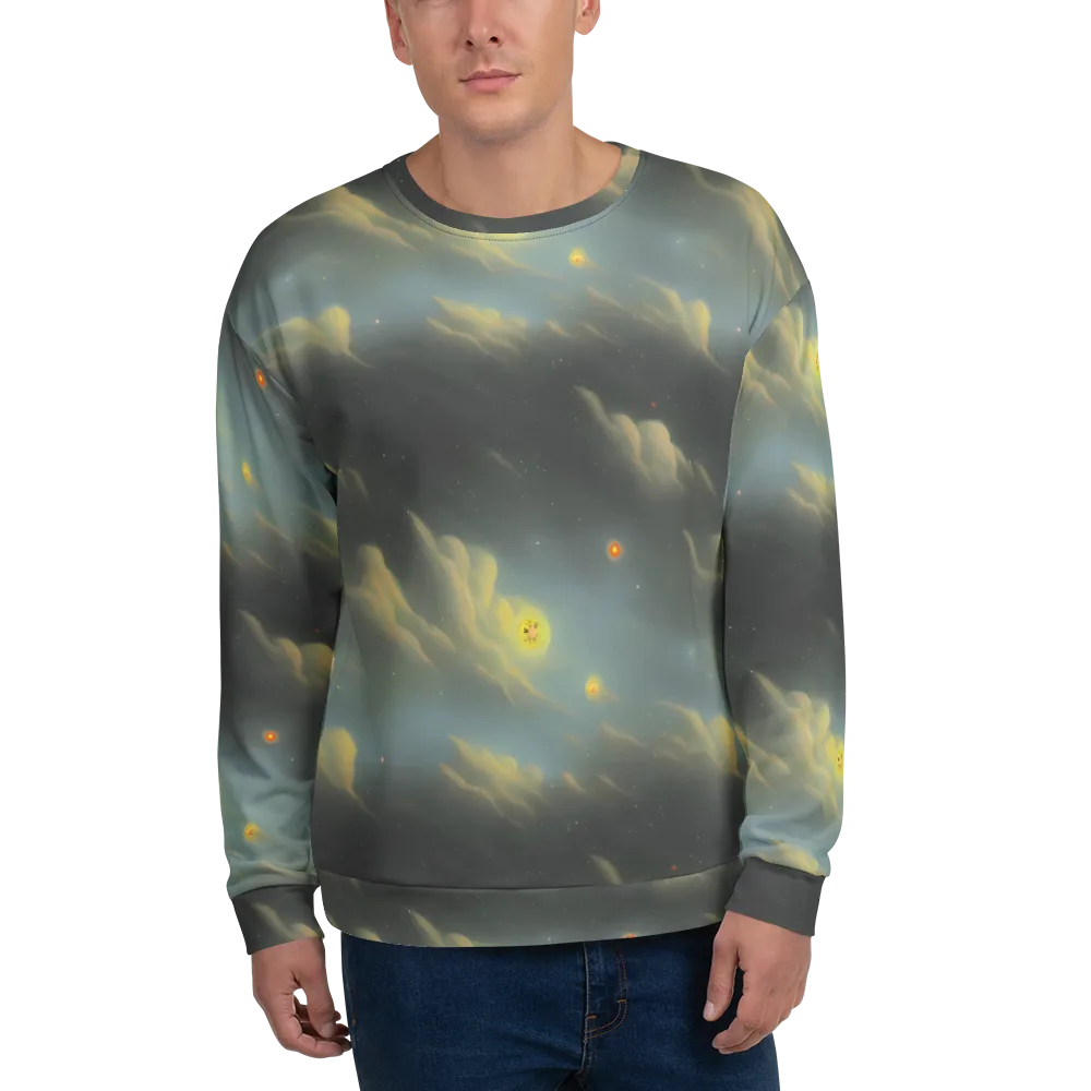 Dreamy Ascent on Sweatshirt — Front