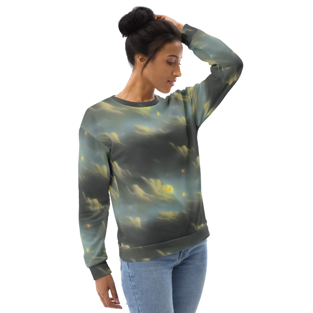 Dreamy Ascent on Sweatshirt — Right Front