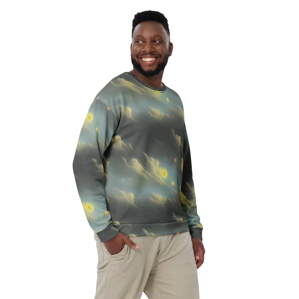 Dreamy Ascent on Sweatshirt — Front