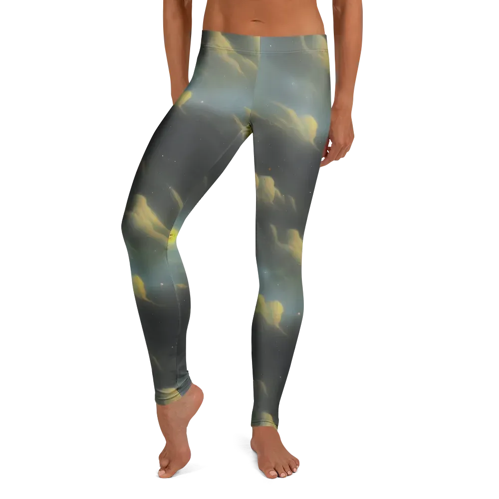 Dreamy Ascent on Leggings — Front