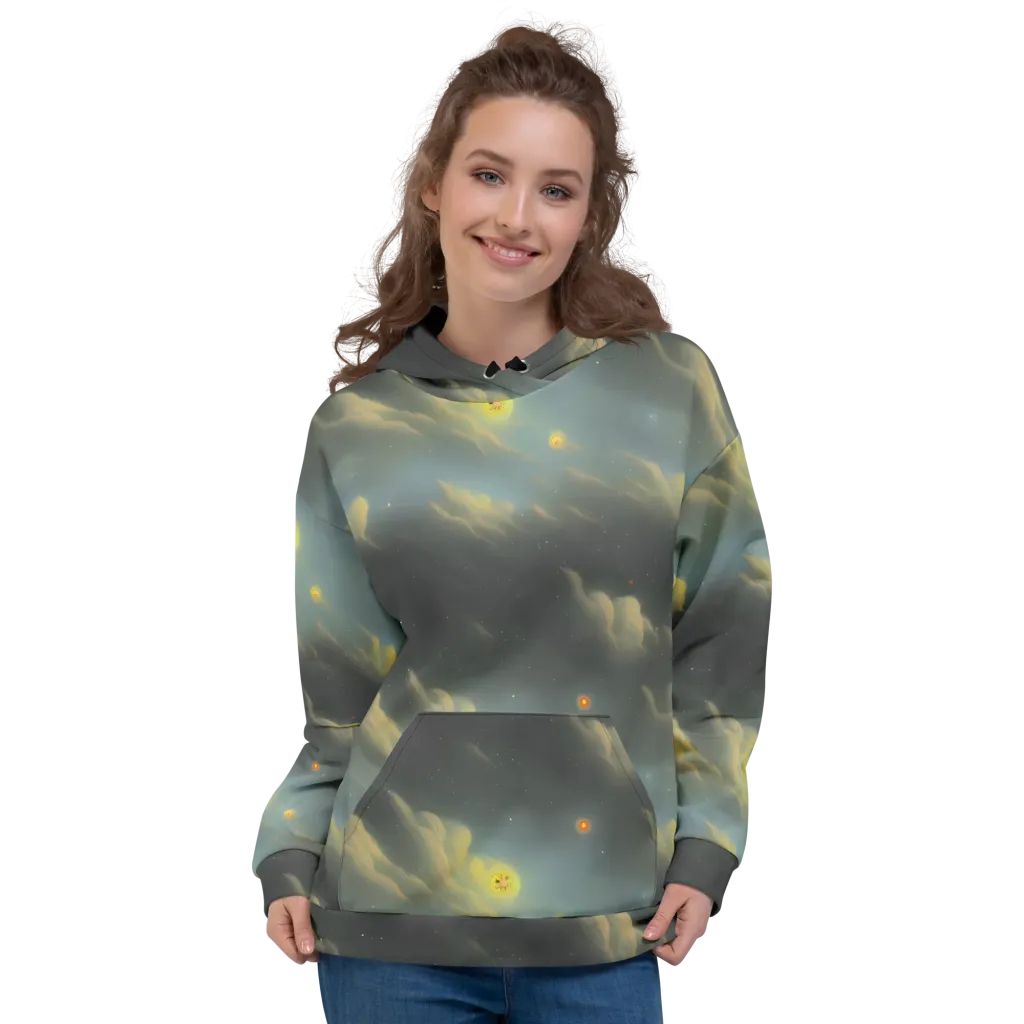 Dreamy Ascent on Hoodie — Front