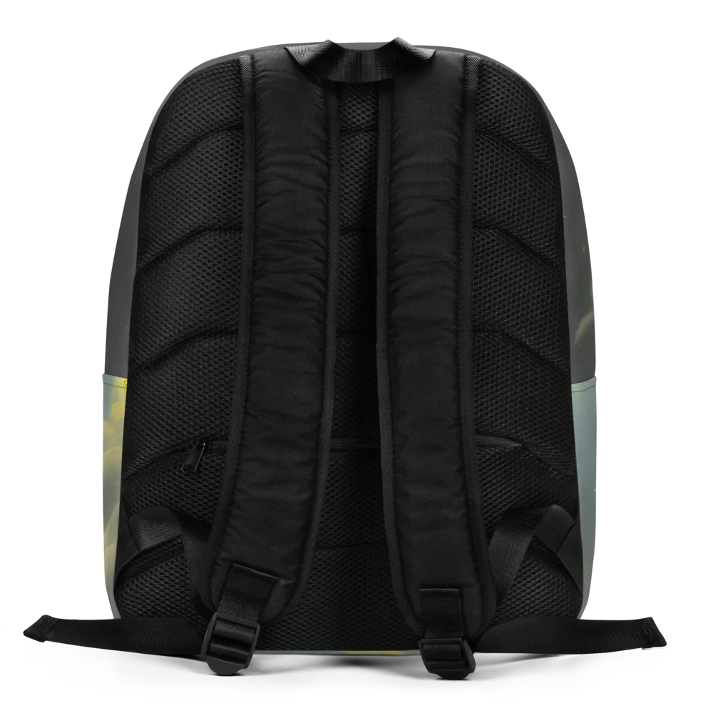 Dreamy Ascent on Minimalist Backpack — Back