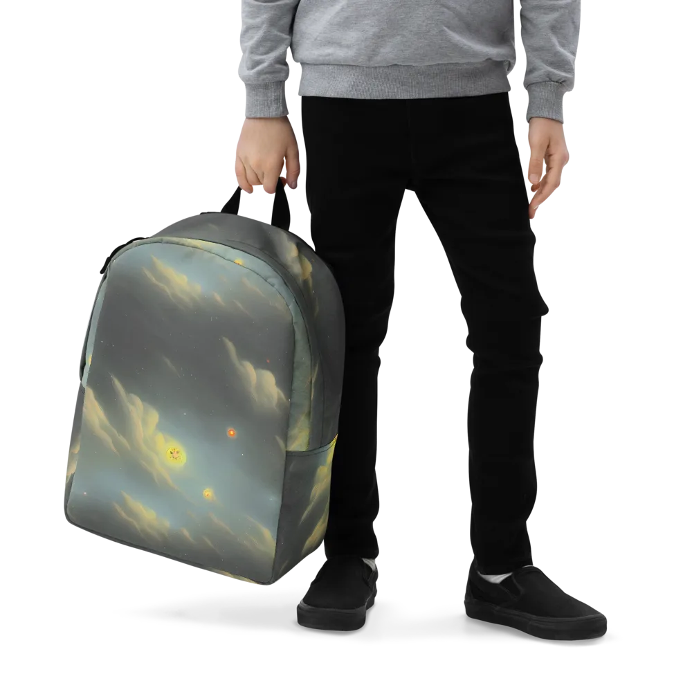Dreamy Ascent on Minimalist Backpack — Zoomed-in
