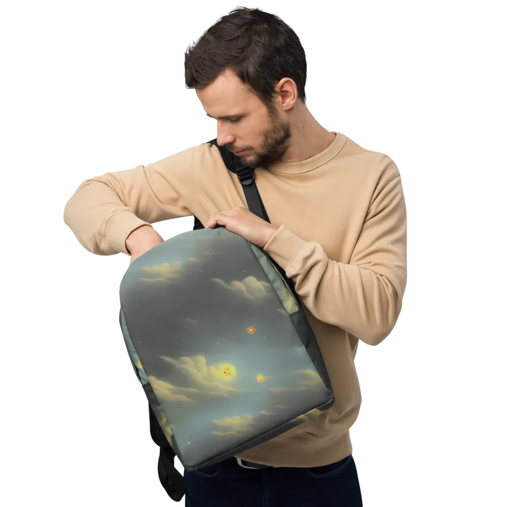 Dreamy Ascent on Minimalist Backpack — Front