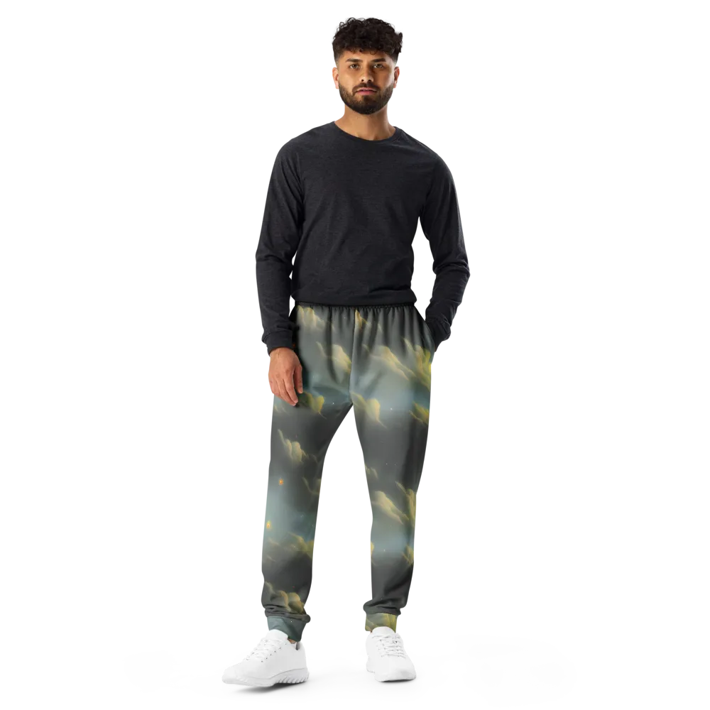 Dreamy Ascent on Men's Joggers — Front