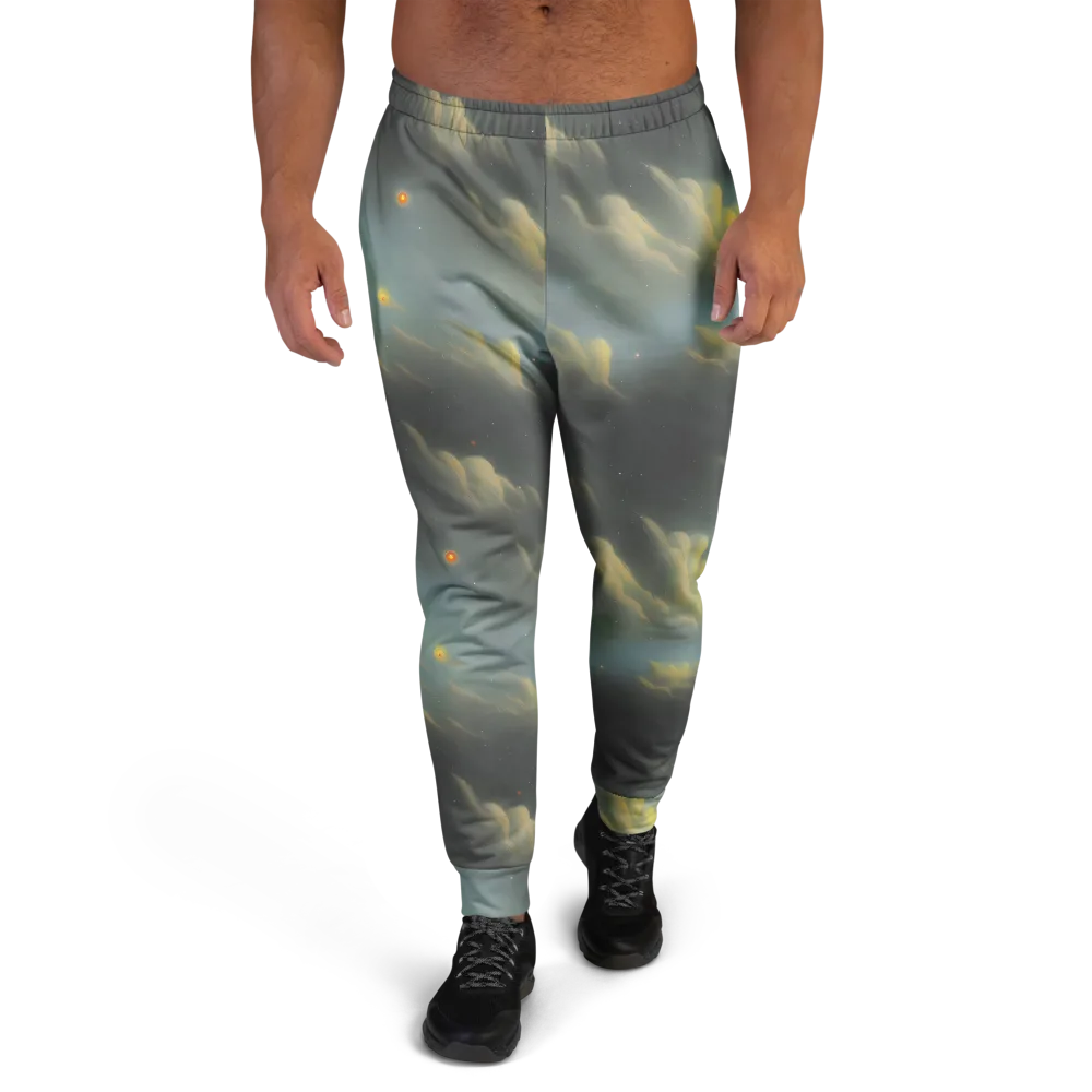 Dreamy Ascent on Men's Joggers — Front