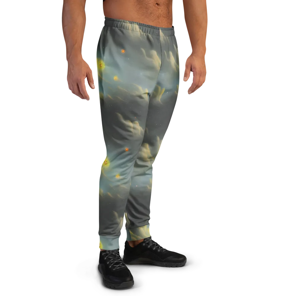 Dreamy Ascent on Men's Joggers — Right
