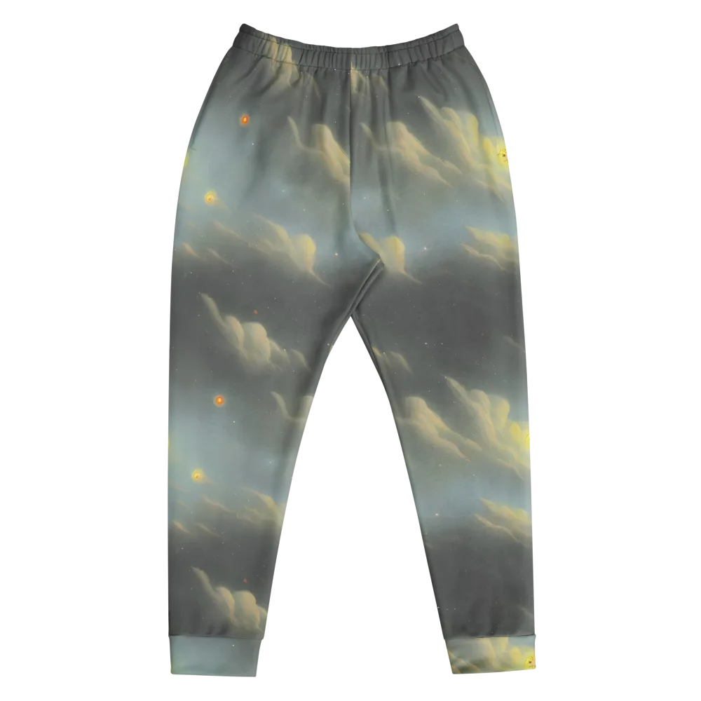Dreamy Ascent on Men's Joggers — Front