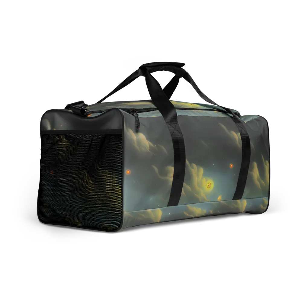 Dreamy Ascent on Duffle Bag — Right Front