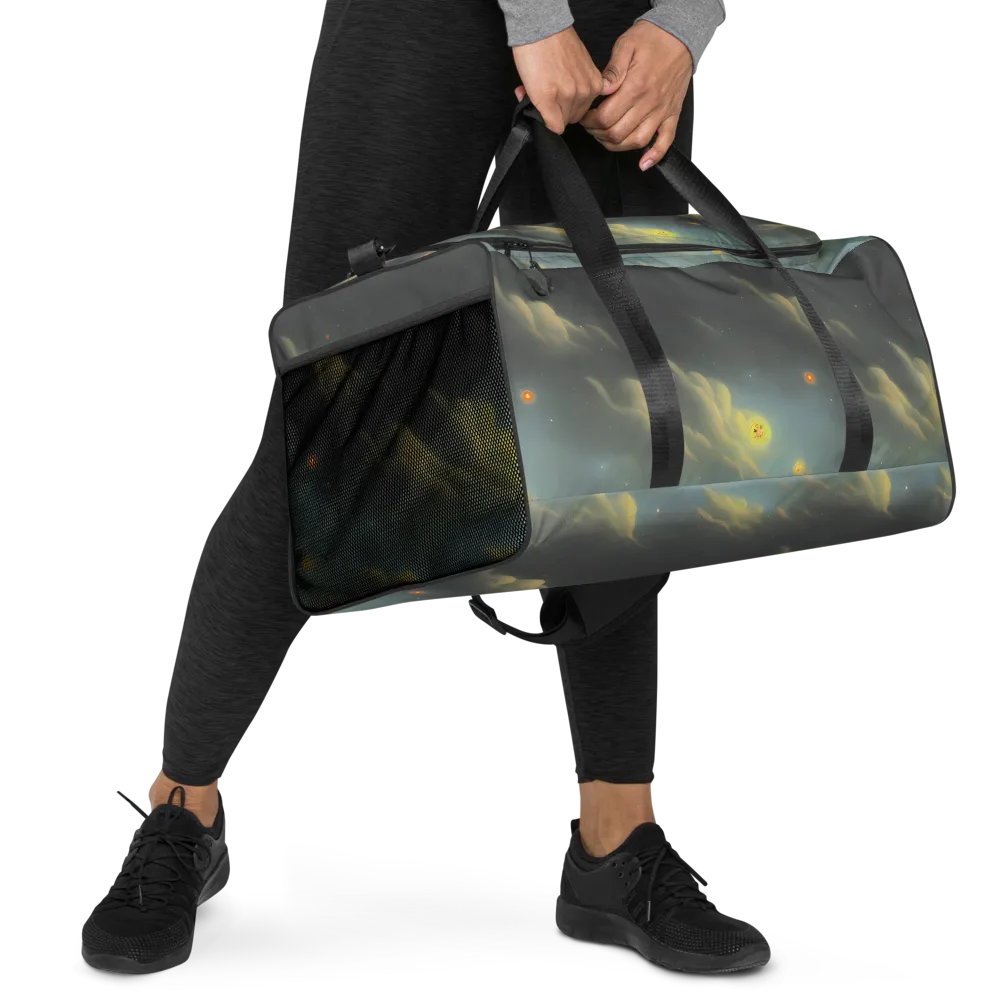 Dreamy Ascent on Duffle Bag — Right Front