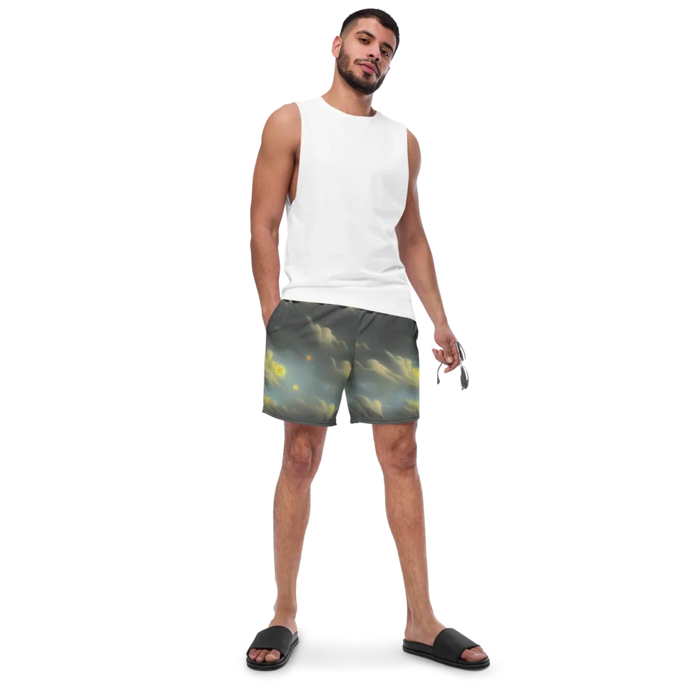 Dreamy Ascent on Swim Trunks — Front