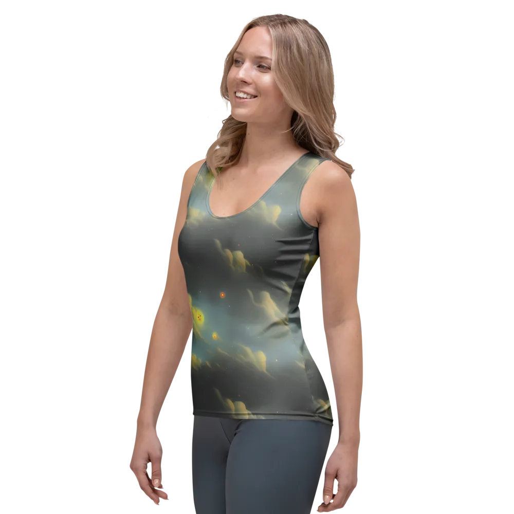 Dreamy Ascent on Women's Tank Top — Left Front