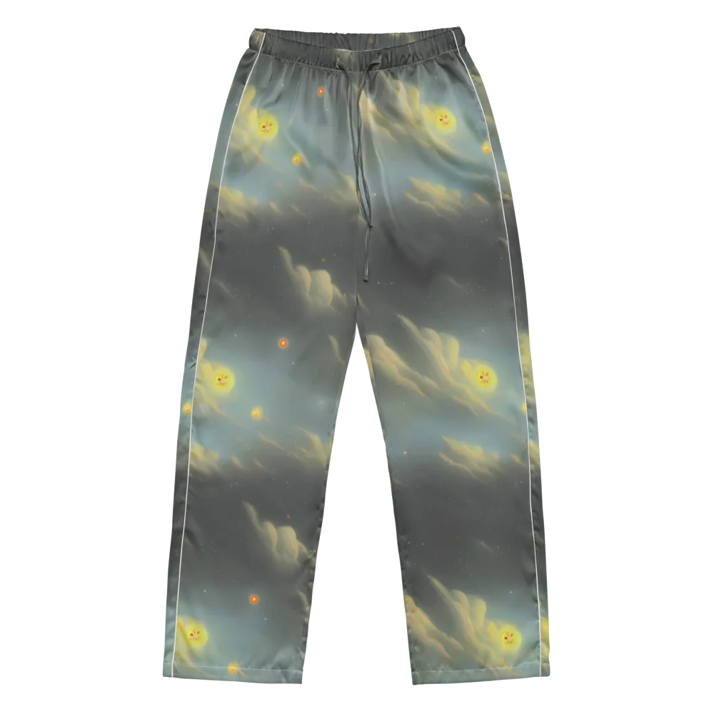 Dreamy Ascent on Women's Pajama Pants — Front