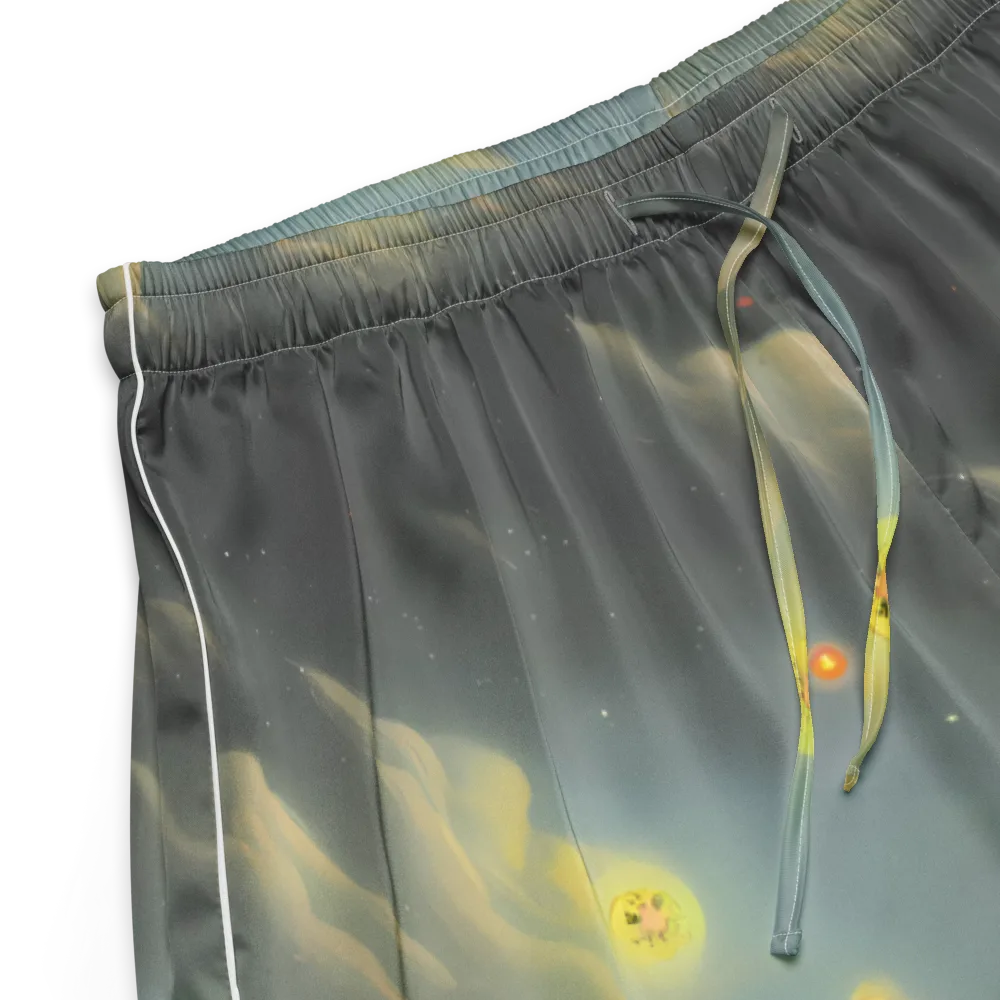 Dreamy Ascent on Women's Pajama Shorts — Product details
