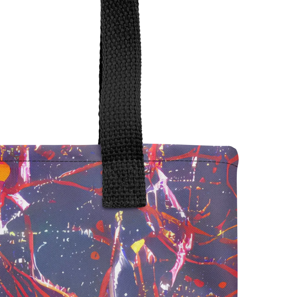 Crimson Circuit on Tote Bag — Product details