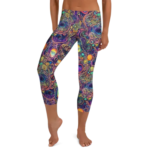 Jansson's Nebula on a Capri Leggings