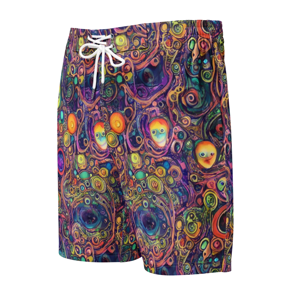 Jansson's Nebula on Men's Board Shorts — Front