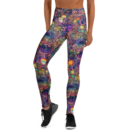 Jansson's Nebula on a Yoga Leggings
