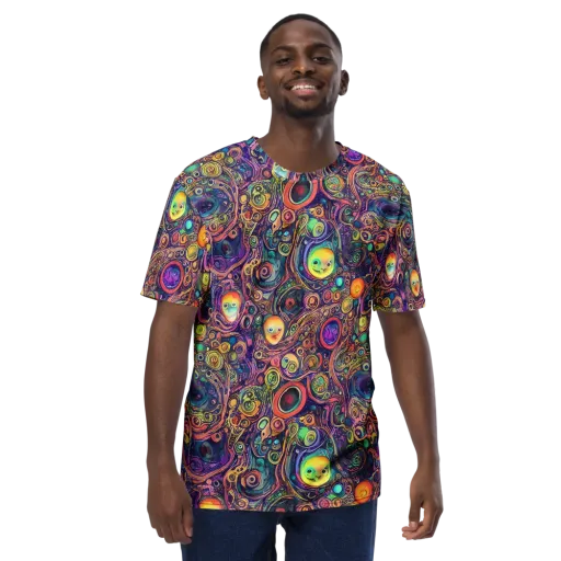 Jansson's Nebula on a Men's Crew Neck T-Shirt