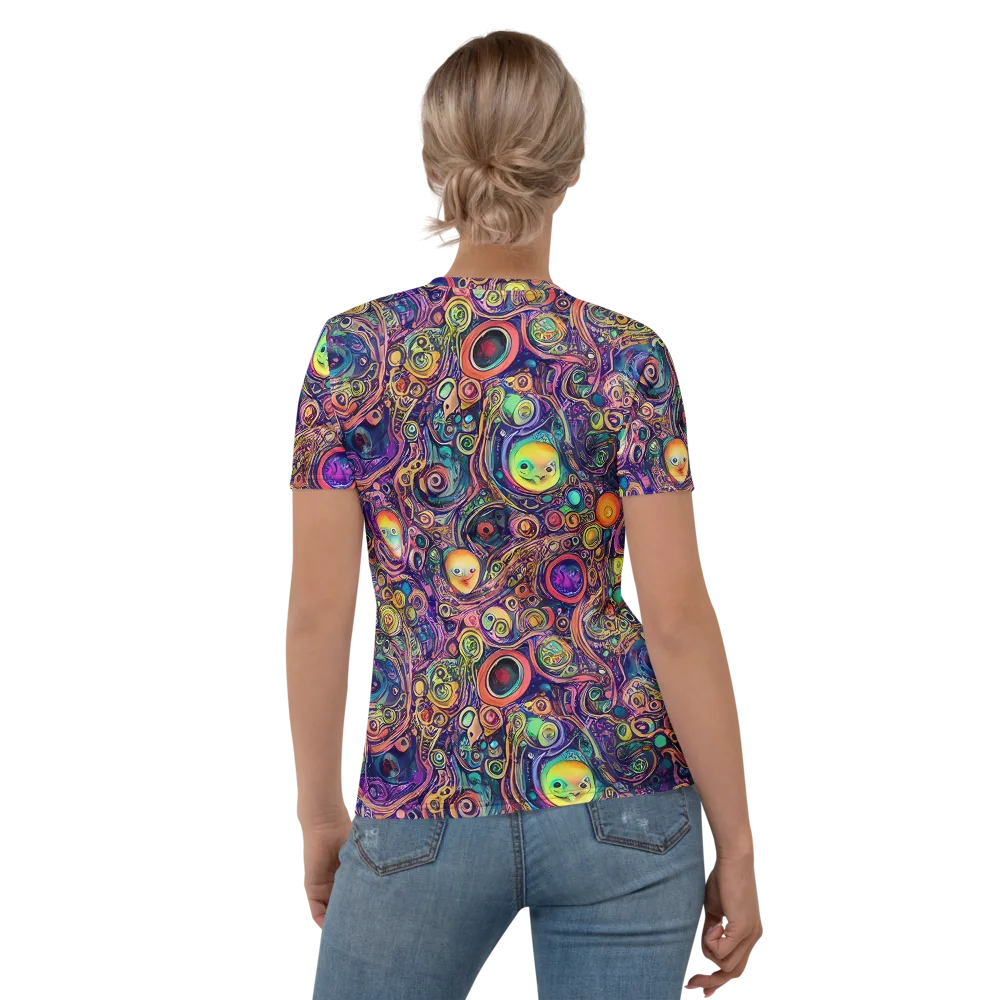 Jansson's Nebula on Women's Crew Neck T-Shirt — Back