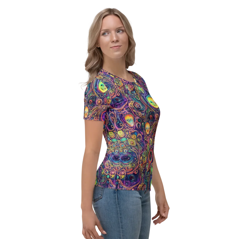 Jansson's Nebula on Women's Crew Neck T-Shirt — Right