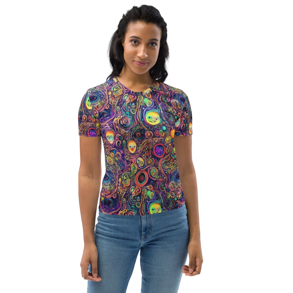 Jansson's Nebula on Women's Crew Neck T-Shirt — Front