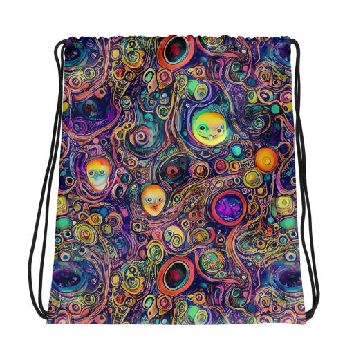Jansson's Nebula on a Drawstring Bag