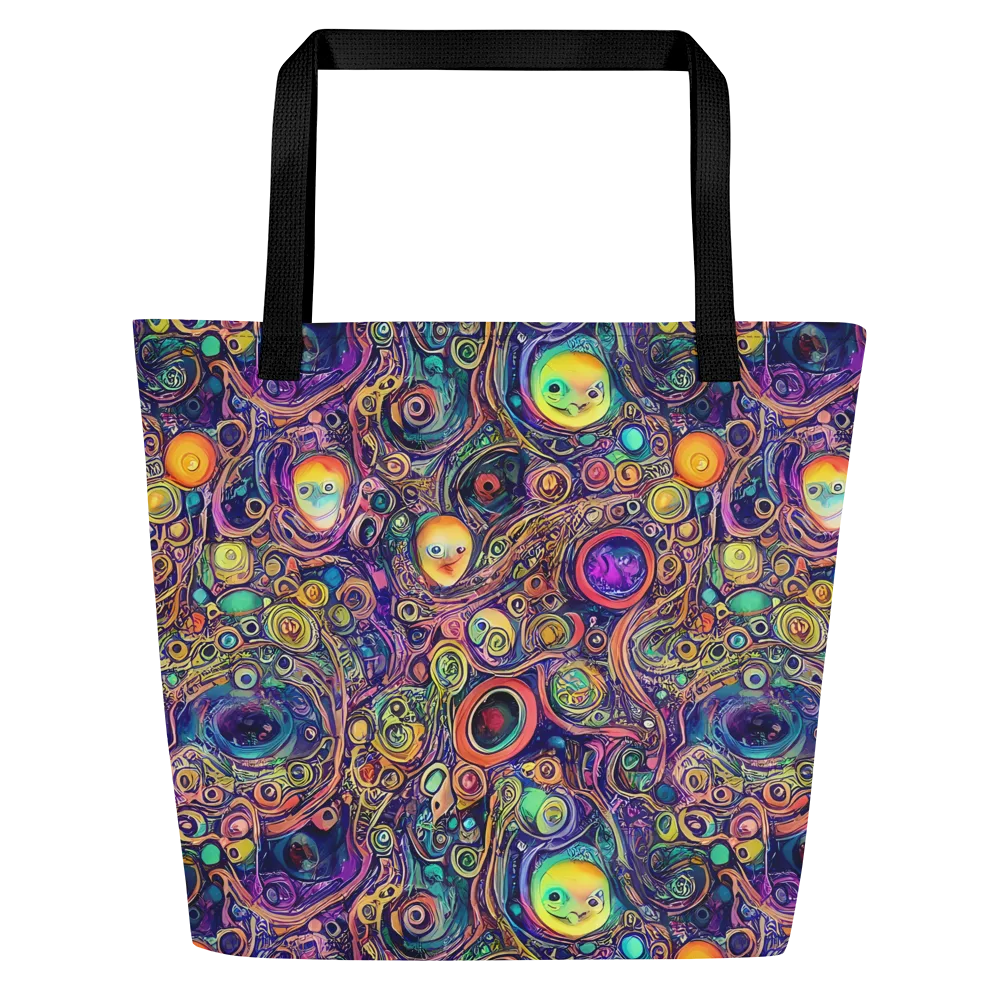 Jansson's Nebula on Large Tote Bag W/ Pocket — Front
