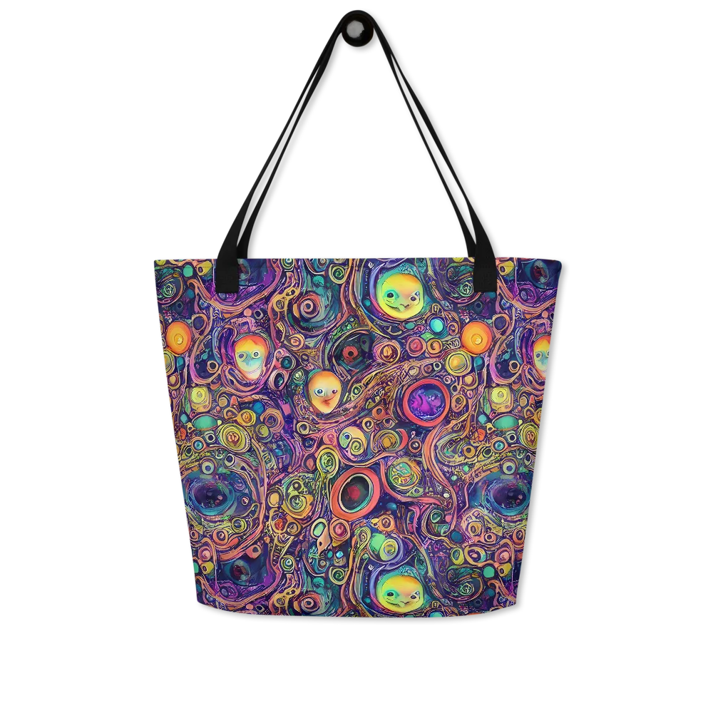 Jansson's Nebula on Large Tote Bag W/ Pocket — Front