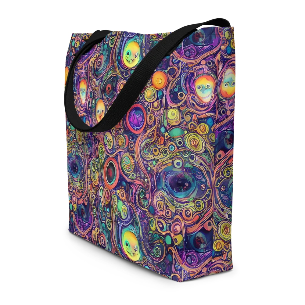 Jansson's Nebula on Large Tote Bag W/ Pocket — Front