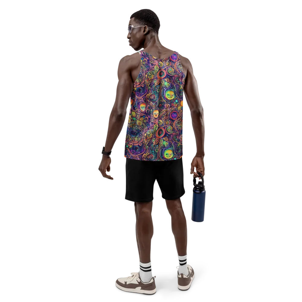 Jansson's Nebula on Men's Tank Top — Back