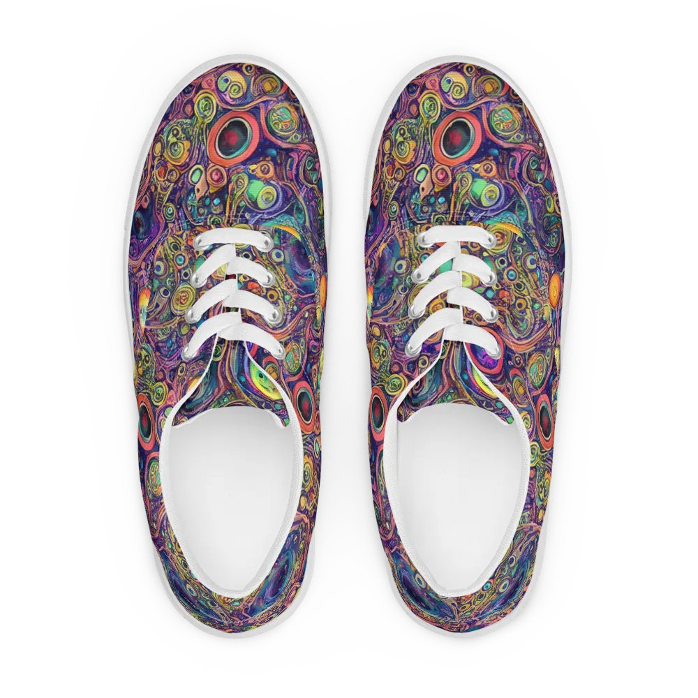 Jansson's Nebula on Men's Lace-Up Canvas Shoes — Front