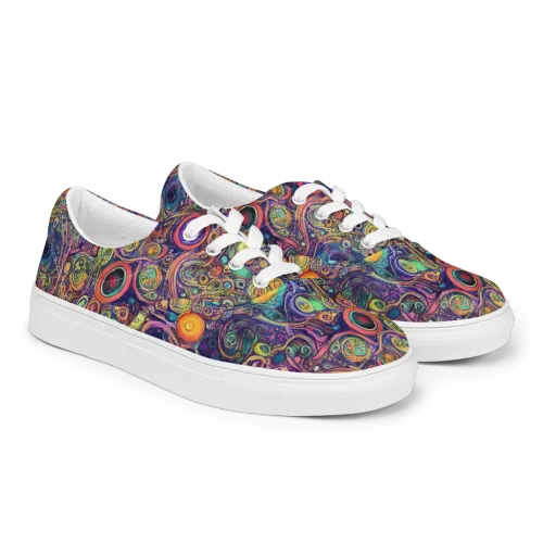 Jansson's Nebula on a Men's Lace-Up Canvas Shoes