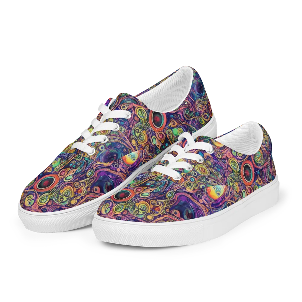 Jansson's Nebula on Men's Lace-Up Canvas Shoes — Left Front