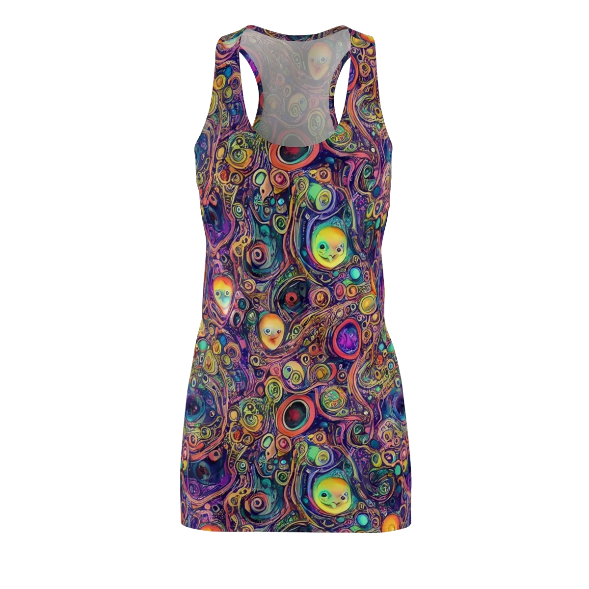 Jansson's Nebula on Racerback Dress — Front