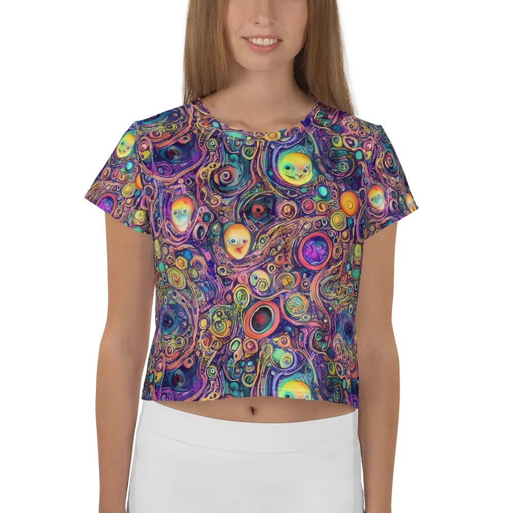 Jansson's Nebula on Crop Tee — Front
