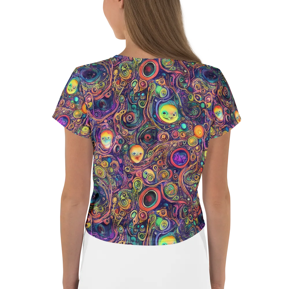 Jansson's Nebula on Crop Tee — Back