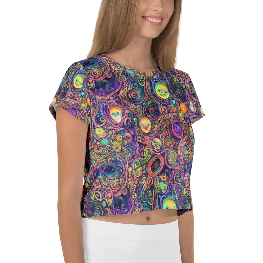 Jansson's Nebula on Crop Tee — Right