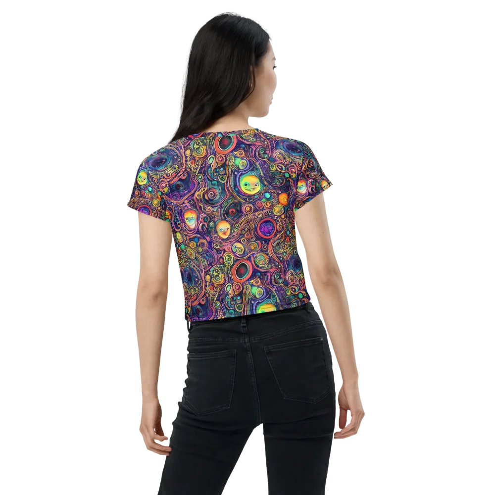Jansson's Nebula on Crop Tee — Back