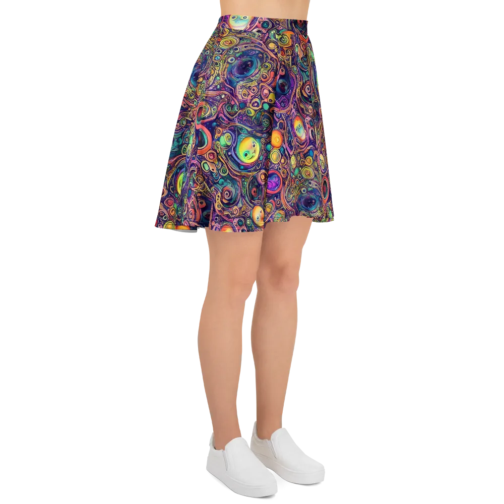 Jansson's Nebula on Skater Skirt — Right