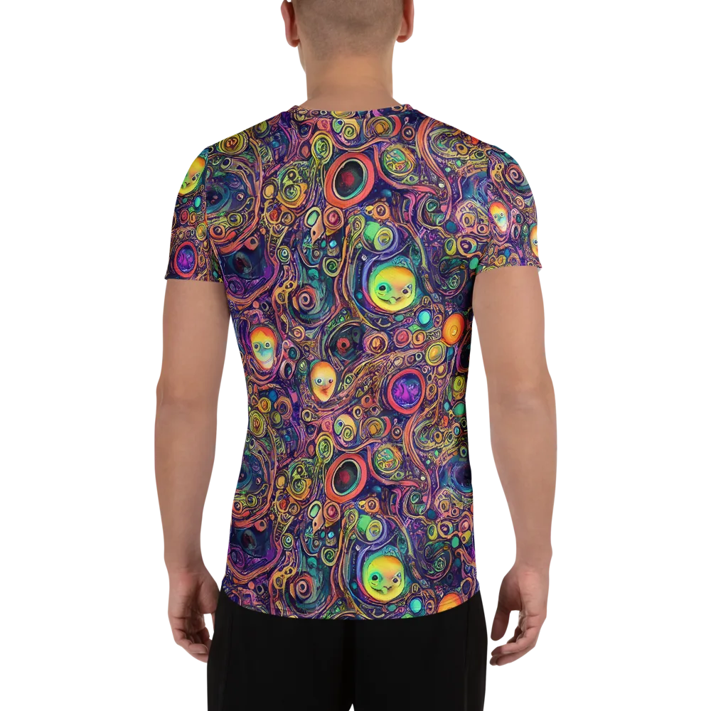Jansson's Nebula on Men's Athletic T-Shirt — Back