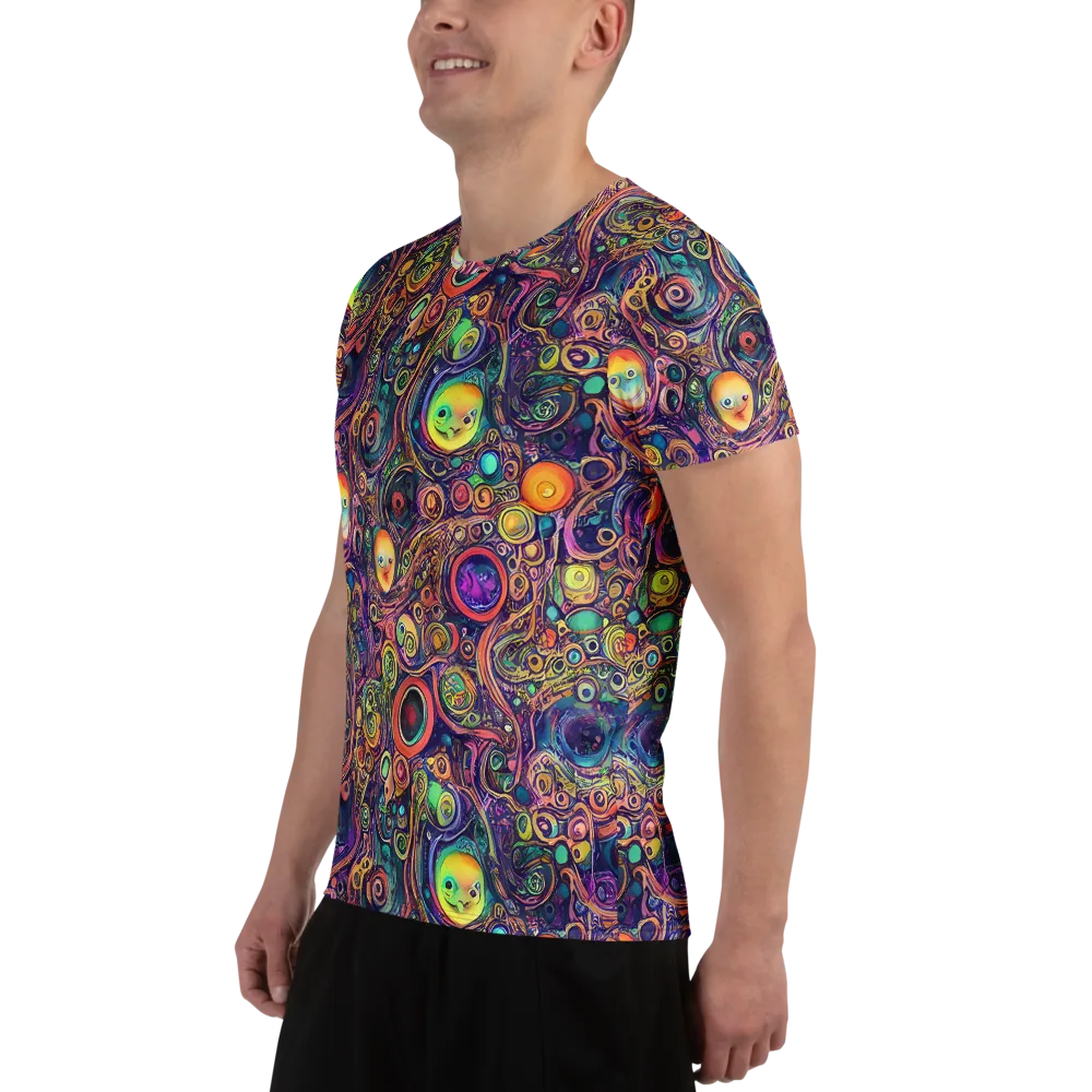 Jansson's Nebula on Men's Athletic T-Shirt — Left
