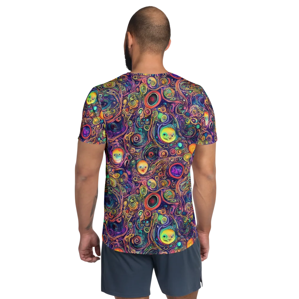 Jansson's Nebula on Men's Athletic T-Shirt — Back