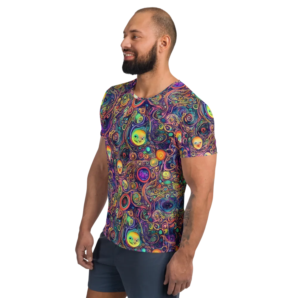 Jansson's Nebula on Men's Athletic T-Shirt — Left