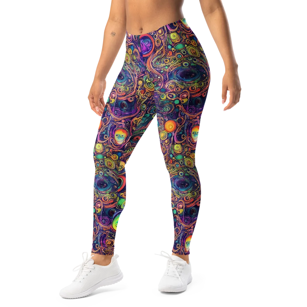 Jansson's Nebula on Leggings — Left Front